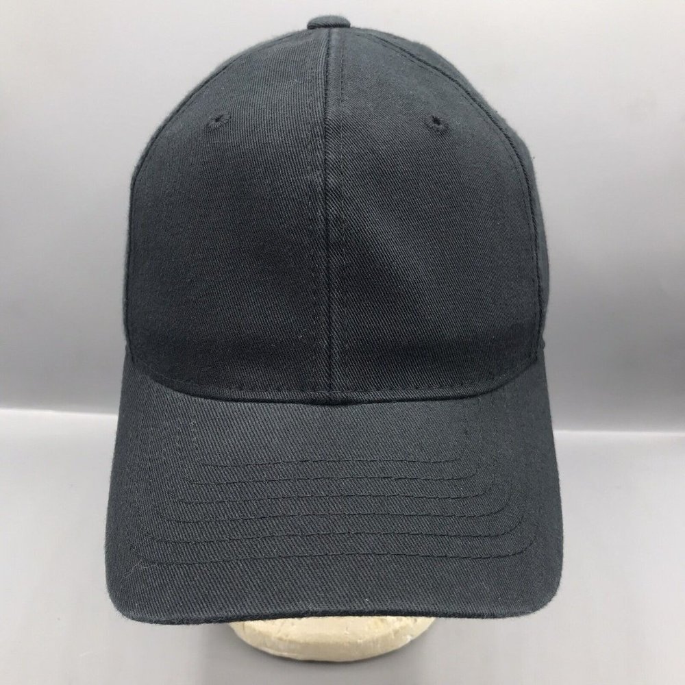Richardson Hat Cap Casual Style 385 Flex Stretch Fit Sz M-L Black Blank NEW